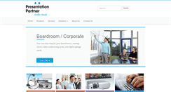 Desktop Screenshot of presentationpartner.ca